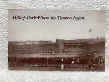 1991 Ballpark Nostalgia Postcard Hilltop Park Yankees New York 012 Vtg picture