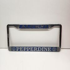 PEPPERDINE  ALUMNI “Vintage California License Plate Frame”  picture