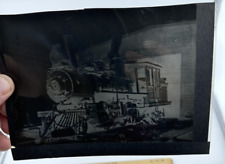 1905 Negative Photo Boston Revere Beach and Lynn Railroad Train #7  Narrow Gage picture