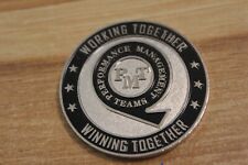 Lockheed Martin AeronauticsPerforcement Management Team Challenge Coin picture