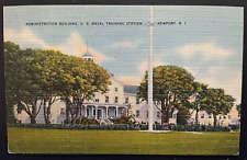 Vintage Postcard 1946 U.S. Naval Training Station, Newport, R.I. picture