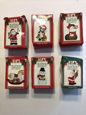 Vintage 7-Eleven Citgo Christmas Ornaments 1992 Lot of 5 and 1993 “Santa Tree” picture