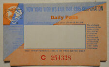Unused 1964-1965 New York World's Fair Daily Pass picture
