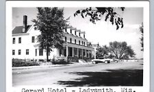 GERARD HOTEL ladysmith wi real photo postcard rppc wisconsin history picture