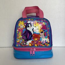 RARE Lisa Frank Vintage Purrfect Playtime Kittens Toys Lunch Box Bag Purple 90s picture