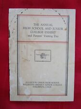 FULLERTON, CA. - Booklet - High School & Junior College - 1929 picture