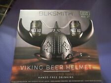 NEW Viking Helmet Drinking Hat Holds 2 12oz Cans Beer Soda Pop Fits 16-24