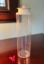 VTG Tupperware Spaghetti Keeper Pasta Canister w/ Almond Lid  7 Cup  #1486-5 picture