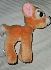 Vintage Walt Disney Productions Bambi Deer Plush 7 Inches picture
