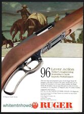 1997 RUGER Model 96 Lever Action Rifle AD Original Gun Advertising picture