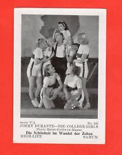 1930's Samum High-Life Austrian Jimmy Durante/ College Girls  Rare and HTF cards picture