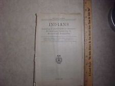 Scarce booklet-Indians-1921-US Govt Publications about Mounds & Antiquities etc picture