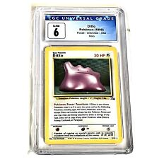 CGC 6 Ex/NM - Ditto - Fossil - Unlimited - 3/62 - Holo  (1999) picture