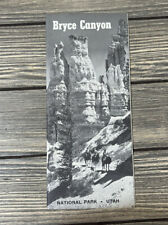 Vintage Bryce Canyon National Park Utah Brochure Pamphlet C picture