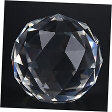 1Pc 60/80mm Crystal Glass Ball Clear Cut K9 Crystal Prisms Glass 60MM/2.36in picture