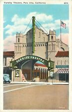 Postcard 1920s California Palo Alto Varsity Theater Pacific Novelty CA24-4911 picture