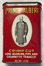 Vintage Prince Albert Crimp Cut Empty Pipe & Tobacco Pocket Tin RJR picture
