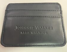 Johnnie Walker Front Pocket Wallet Keep Walking Men’s Cards Cash Pocket Whiskey picture