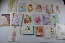Vintage Stationery 1960’s Assortment Florals Girls Cute -  picture