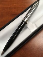 Sheaffer 100  Brushed Chrome/Black Ballpoint Pen picture