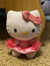 TY Hello Kitty Cheerleader Pink Plush Stuffed Animal picture