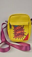 Buckle-Down Scooby-Doo Scooby Snacks Box Yellow Crossbody Bag NWT picture