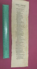 Very rare Robert Burns - Prize poem read at Burns Festival Crystal Palace 1859.  picture