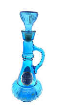 Vintage 1973 Blue I Dream of Genie Bottle McGill Canadian Whiskey 13” picture