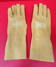 US NAVY Bu AERO TYPE B-3A LEATHER FLYING GLOVES-SIZE EXTRA LARGE picture