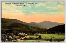 Postcard Mt Madison House - Gorham New Hampshire picture