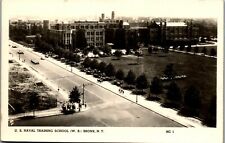 US Naval Training School Bronx NY 1940's WACS RPPC Vintage Postcard KK1 picture