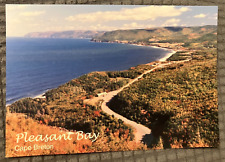 VTG Continental Postcard - Pleasant Bay on Cabot Trail, Cape Breton, Nova Scotia picture