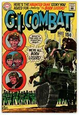 G I Combat #138 VG 4.0 Silver Age DC 1969 1st Losers Haunted Tank Civil War WWII picture