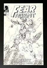 FEAR AGENT #22 Tony Moore Sketch Variant I Against I Pt. 1 Dark Horse 2008 picture