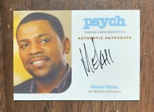 2015 Cryptozoic Psych Mekhi Phifer as Drake Clemon Autograph picture