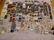 180 + Pair of Pierced Earrings & More w/ Assortment of Singles & Bunch of Backs picture