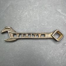 Antique 1870s VERITY Cutout Implement Wrench Verity Plow Co Brantford Ontario X1 picture