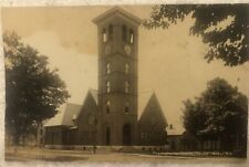 Vintage Post Card, Presbyterian Church Jacket Harbor NY, RPPC, AZO 1907-18 picture