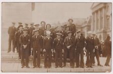 1930 RPPC Postcard US Navy Sailors in Paris France picture