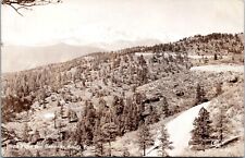 RPPC  Pike's Peak, Rampart Range Road, Colorado - 1945 Photo Postcard- Sanborn picture