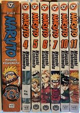 Naruto 1/2/3, 4-7, 10, 11 Manga English ⚔️  Action Fantasy Shonen Jump picture