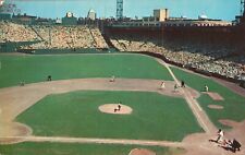 Fenway Park Boston Red Sox View of Right Field Mound & Bleachers 1958 Postcard picture