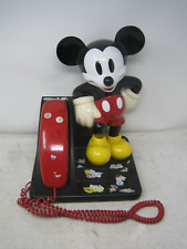 vintage 1995 mickey mouse touch tone telephone vtg disney 15 inch tall vtg phone picture