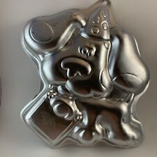 Vtg 1999 Wilton Cake Pan Baking Mold Blue's Clues #2105-3060 Blue Dog Puppy picture