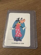 Authentic Vintage Walt Disney Productions Snap Clarabelle Card RARE DISNEYANA picture