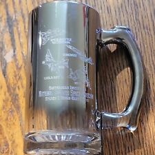 National Air and Space Museum Smithsonian Institution Mirror Beer Glass Mug  picture