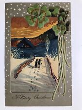1908 A Merry Christmas Divided Back Postcard picture