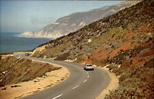 Strawberry Point Highway 1 Hurricane Point California ~ 1970s vintage postcard picture
