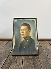 1850's US Navy Sailor Framed Photograph - Antique US Navy Picture picture