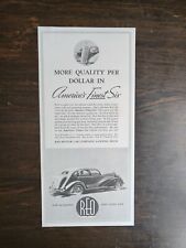 Vintage 1935 Reo America's Finest Six Original Ad picture